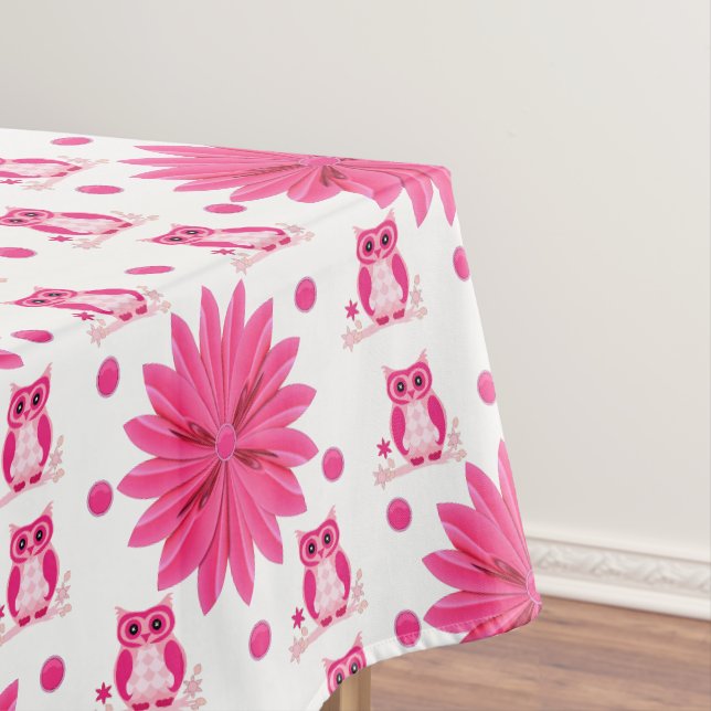 Tischdecke Florale Eule (Beispiel)