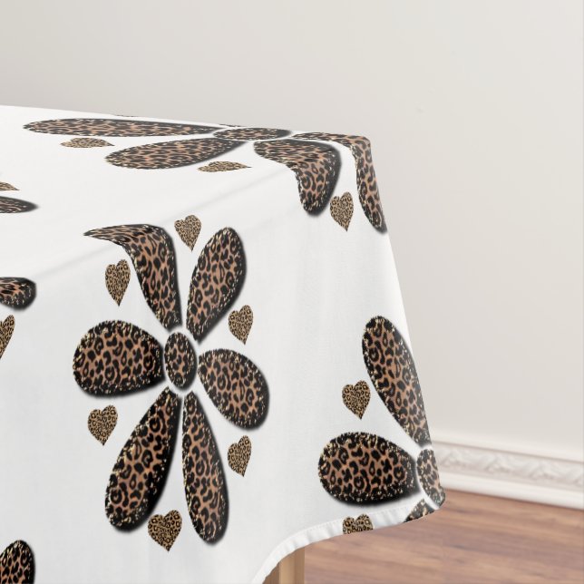 Tischdecke Leopard (Beispiel)