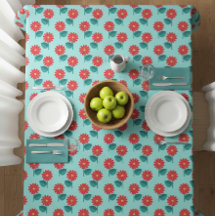 Tischdecke mit Gänseblümchenmuster