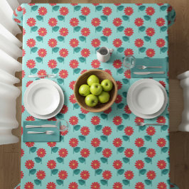 Tischdecke mit Gänseblümchenmuster