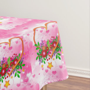 Tischdecke Valentinstag