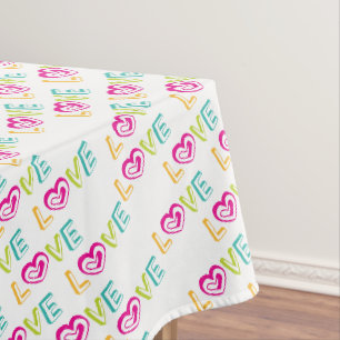 Tischdecke Valentinstag Liebe