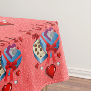Tischdecke Valentinstag Liebe