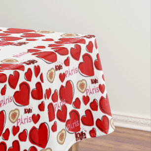 Tischdecke Valentinstag Paris Frankreich