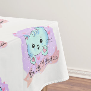Tischdecke Valentinstag Sei mein Valentinstag