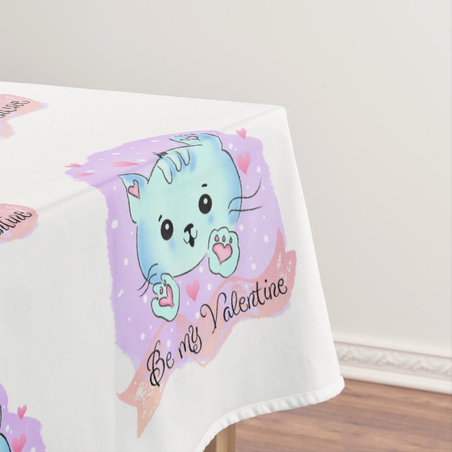 Tischdecke Valentinstag Sei mein Valentinstag (Beispiel)