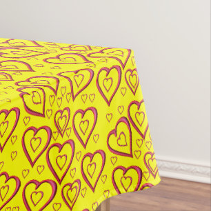 Tischdecke zum Valentinstag