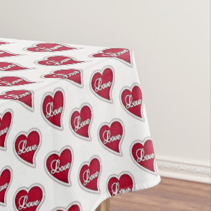 Tischdecke zum Valentinstag Liebe