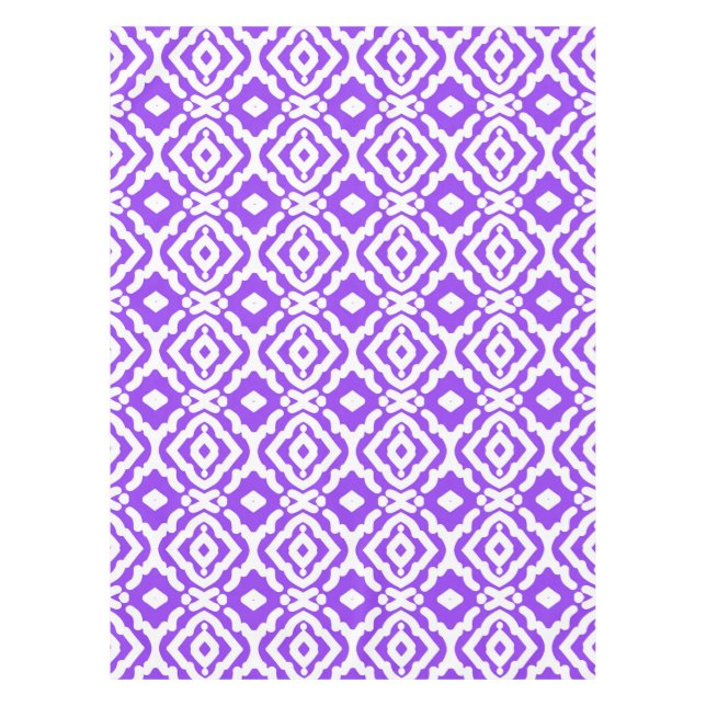 Tischdecken aus Baumwolle, geometrisches Muster 52 (Vorderseite)