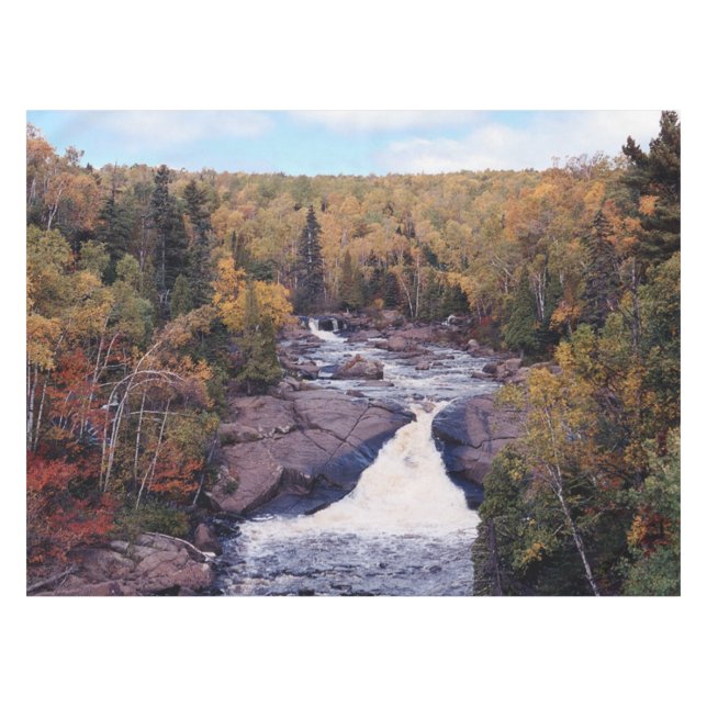 Tischdecken aus Beaver River Falls (Vorderseite (Horizontal))
