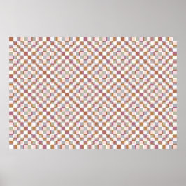 Tischdecken-Design für den Trauerempfang eines Clo Poster