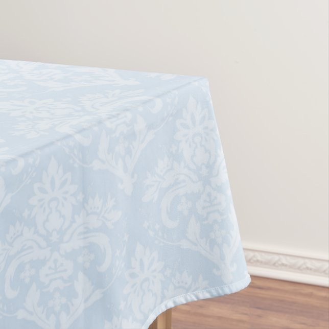 Tischdecken - Icy Blue Damask (Beispiel)