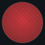 Tischdesign für den roten Felt-Poker Runder Aufkleber<br><div class="desc">Tischdesign für den roten Felt-Poker</div>