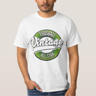 Tischfußball vintage All-Star-Logo T-Shirt