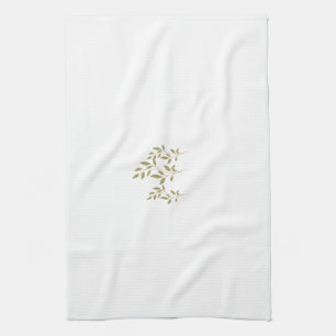 Tischhandtuch mit Leaf- und Branchendesign Geschirrtuch