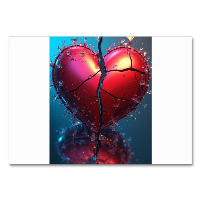 Tischkarte Stilelemente Tischmatte - Eleganter Sch Tischnummer (Vorderseite)