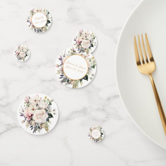 Tischkonfetti-maßgeschneiderte Hochzeit Konfetti (Gruppe)