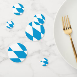 Tischkonfetti mit bayerischer Flagge Konfetti