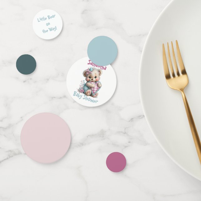 Tischkonfetti Teddy-Bär-Baby-Party Konfetti (Gruppe)