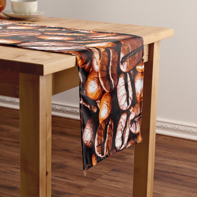 Tischläufer für Kaffeebohnen (Beispiel)