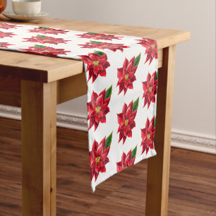 Tischläufer Weihnachten Poinsettia