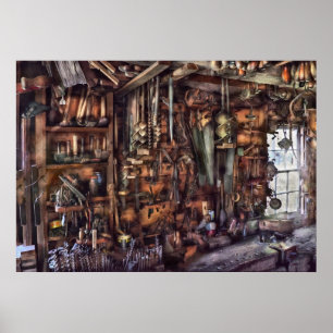 Tischler - Das sind viele Werkzeuge Poster