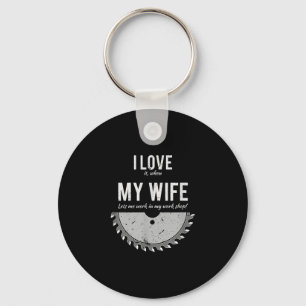 Tischler Funny Wood Working Geschenk Weihnachten Schlüsselanhänger