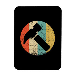 Tischler Vintage Retro Hammer Magnet
