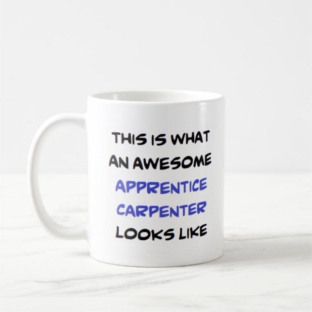 Tischlerausbildung, phantastisch kaffeetasse (Links)