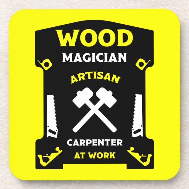 Tischlerei und Holzbearbeitung Getränkeuntersetzer (Vorderseite)