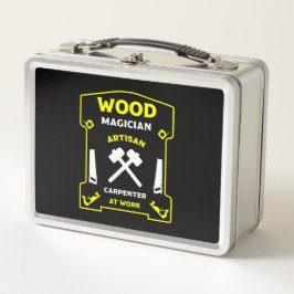 Tischlerei und Holzbearbeitung Metall Brotdose