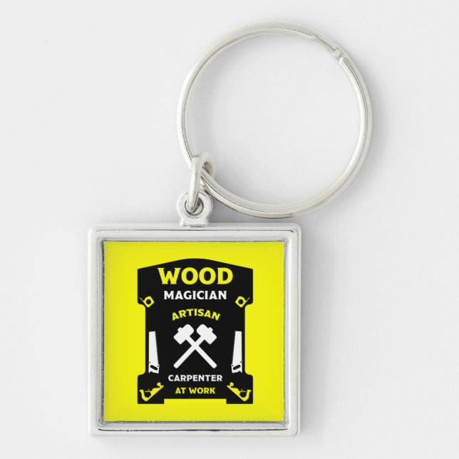 Tischlerei und Holzbearbeitung Schlüsselanhänger (Vorne)