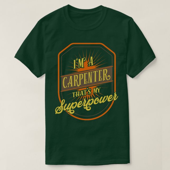 Tischlergeschenk 1 T-Shirt (Design vorne)