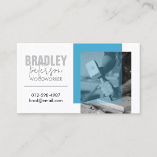 Tischlerwoodworker - individualisierbares Bild Visitenkarte