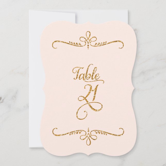 Tischnummer 21, Empfang für Extravagante Schrift (Vorderseite)