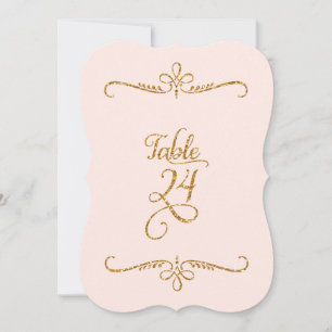 Tischnummer 24, Empfang für Extravagante Schrift