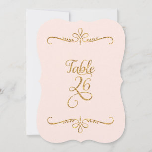 Tischnummer 26, Empfang für Extravagante Schrift