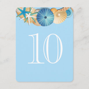 Tischnummer Card-10