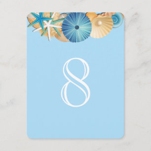 Tischnummer Card-8