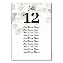 Tischnummer der Aquarellfarben