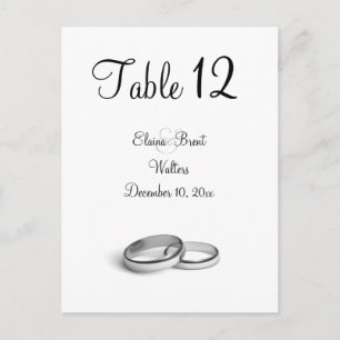 Tischnummer der Ewigkeit