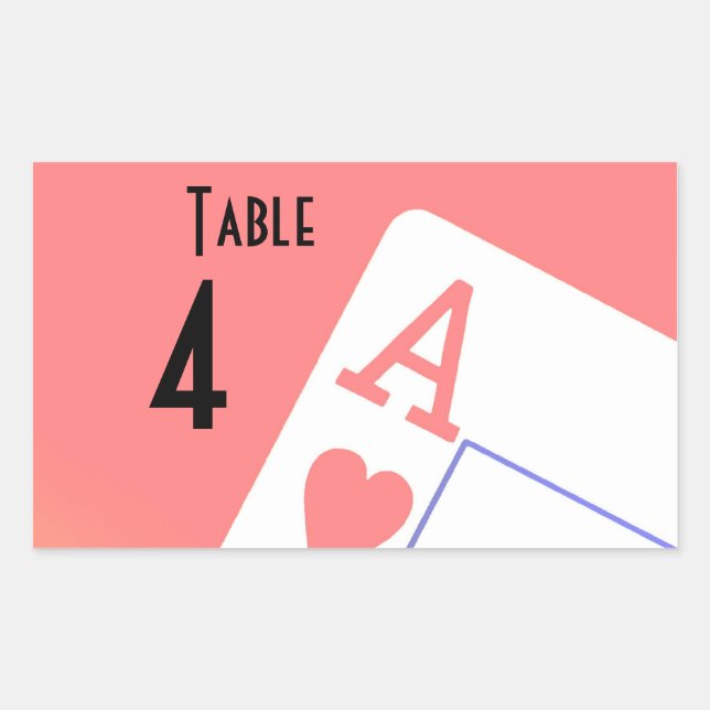 TISCHNUMMER Weinflasche Hochzeitsmarken Rechteckiger Aufkleber (Vorderseite)