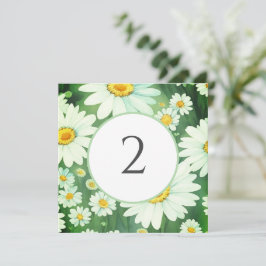 Tischnummern Blumengrenze