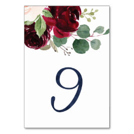 Tischnummern für KJ #9