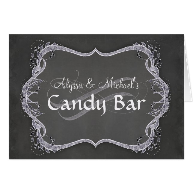 Tischnummern - Tafel-typografischer Blatt-Strudel (Vorderseite (Horizontal))