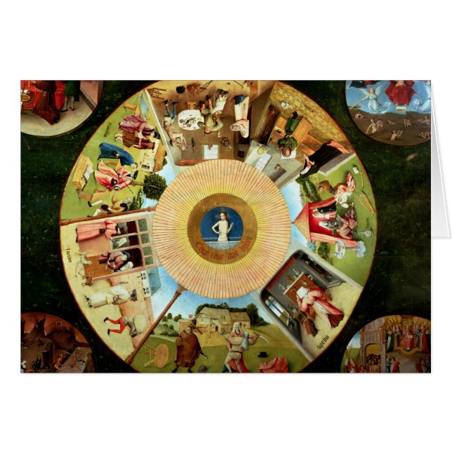 Tischplatte der sieben tödlichen Sünden (Vorderseite (Horizontal))