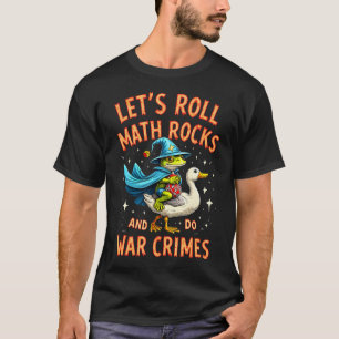 Tischplatten-Meme-Design Frosch Zauberer Chaos Rol T-Shirt