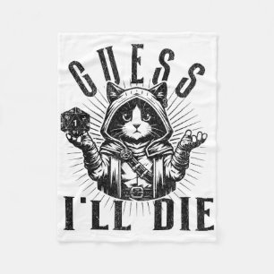 Tischplatten-Rpg-Gaming-Rolle-Playing-Shirt Ich we Fleecedecke
