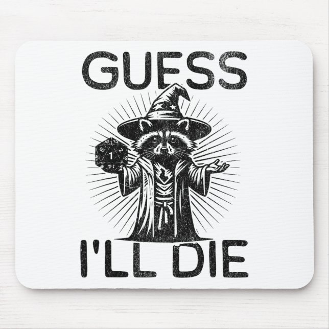 Tischplatten-Rpg-Gaming-Rolle-Playing-Shirt Ich we Mousepad (Vorne)