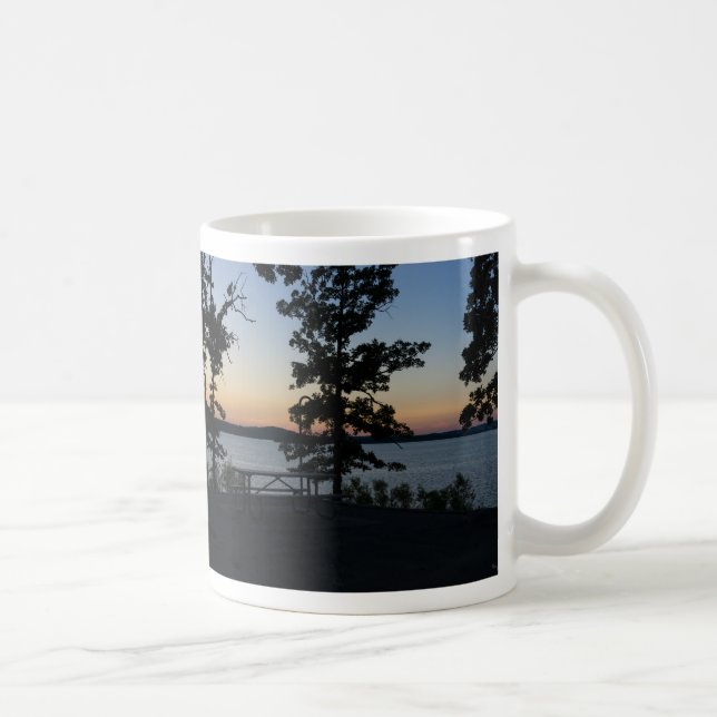 Tischrock Sonnenuntergang Tasse (Rechts)